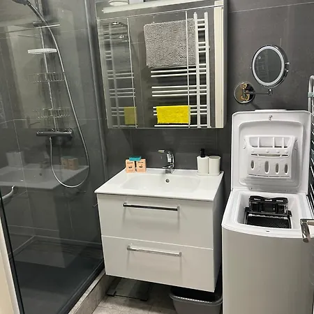 Chic 47m2, 2 Rooms, Ground Floor, Patio, 280m Croisette