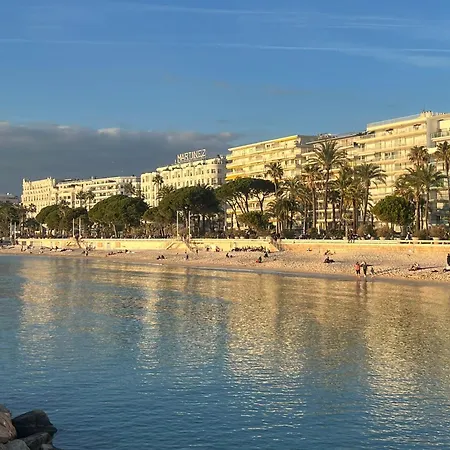 Chic 47m2, 2 Rooms, Ground Floor, Patio, 280m Croisette Appartamento *