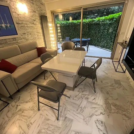 Chic 47m2, 2 Rooms, Ground Floor, Patio, 280m Croisette Appartamento *